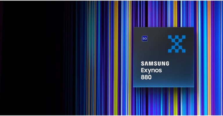 Samsung unveiled its mid-range Exynos 880 chipset with AI and 5G capabilities 