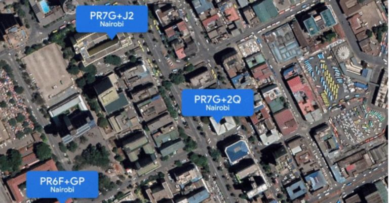 Google Map plus code location