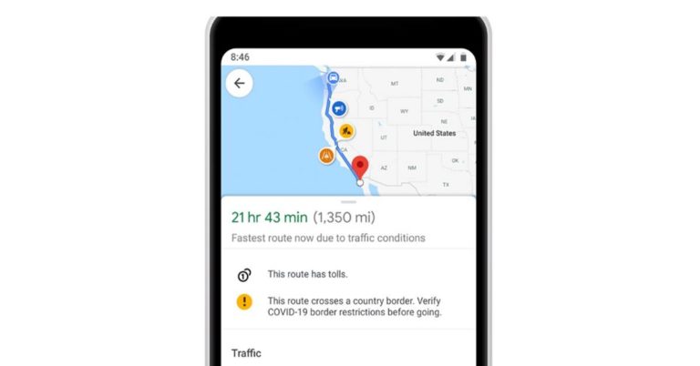 Google Maps rolls out new features to help you navigate safely during covid-19