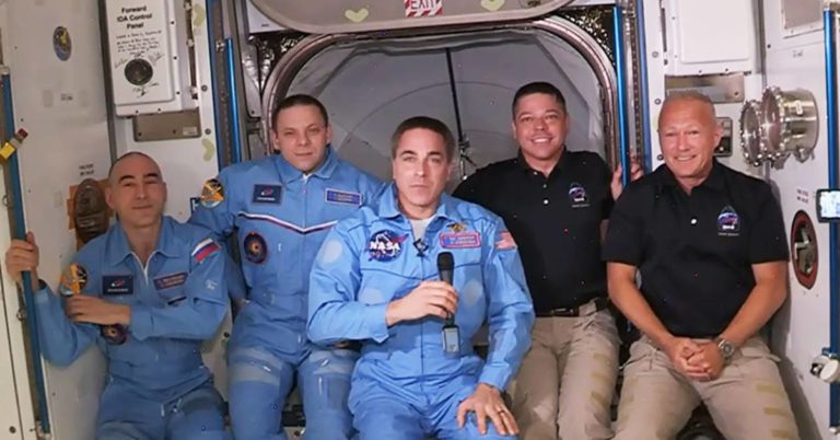 NASA SpaceX Demo-2 mission Astronauts Behnken and Hurley of expedition 63