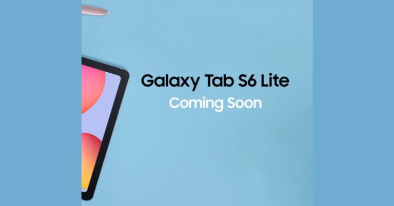 Samsung Galaxy Tab S6 Lite to arrive in India soon, teaser revealed