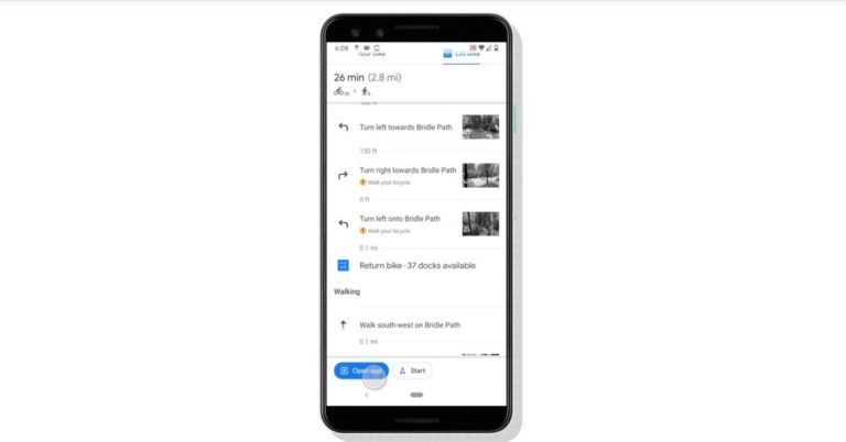 Google Maps rolls out new docked bikeshare directions in 10 cities