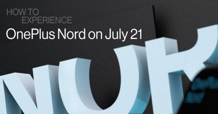 OnePlus Nord world’s first smartphone launch in AR on June 21