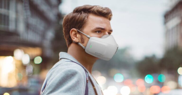 LG introduced PuriCare Wearable Air Purifier, with dual fans and a respiratory sensor