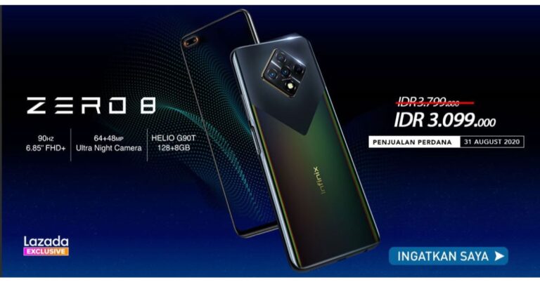 Infinix Zero 8 with a 48-megapixel selfie camera and a 90Hz refresh rate screen launched: Details inside 
