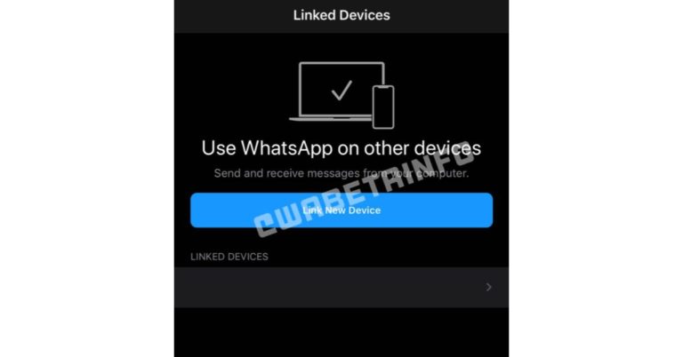 WhatsApp multiple device support to allow your chat history to sync across platforms