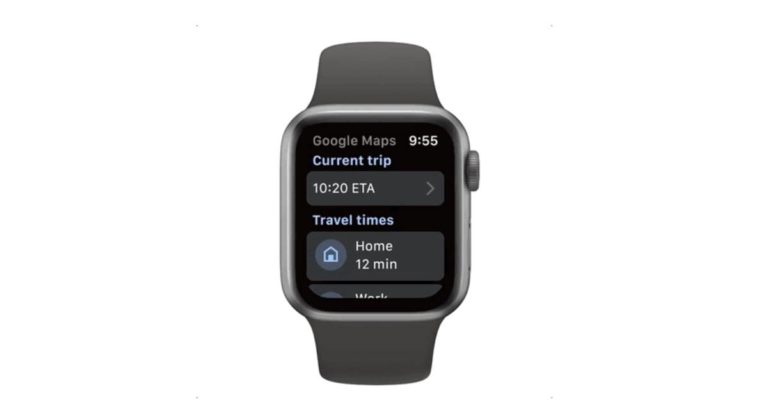 Google Maps now compatible with Apple Watch and CarPlay dashboard