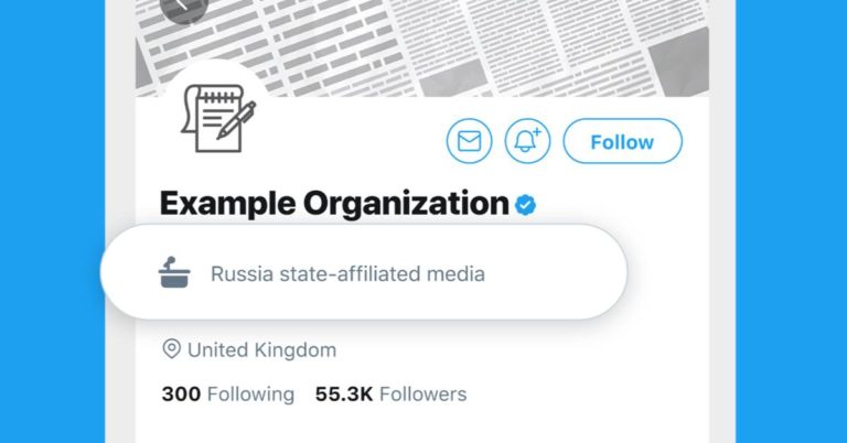 Twitter introduces new labels for government and state-affiliated media accounts