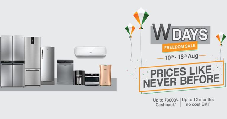 Whirlpool’s W-day Freedom Sale offers exclusive deals