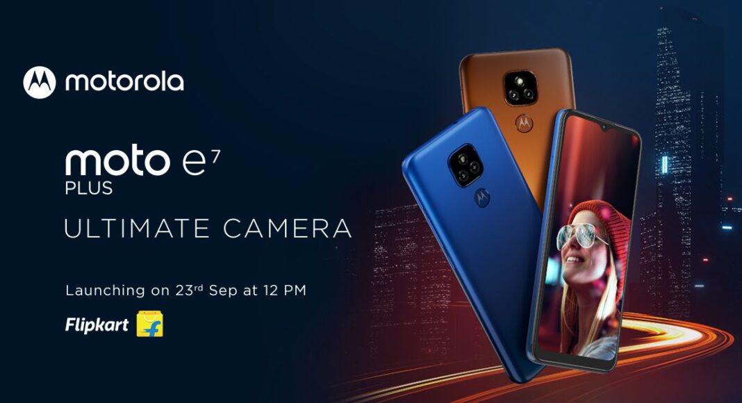 Moto E7 Plus launching in India today