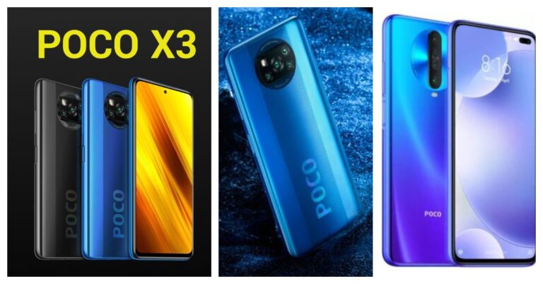 Comparison: Poco X3 Vs Poco X3 NFC Vs Poco X2
