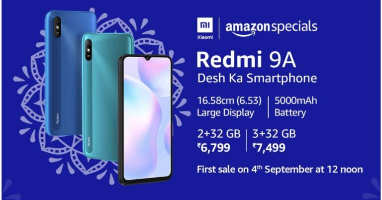 Xiaomi launches entry-level Redmi 9A with 5,000mAh battery in India