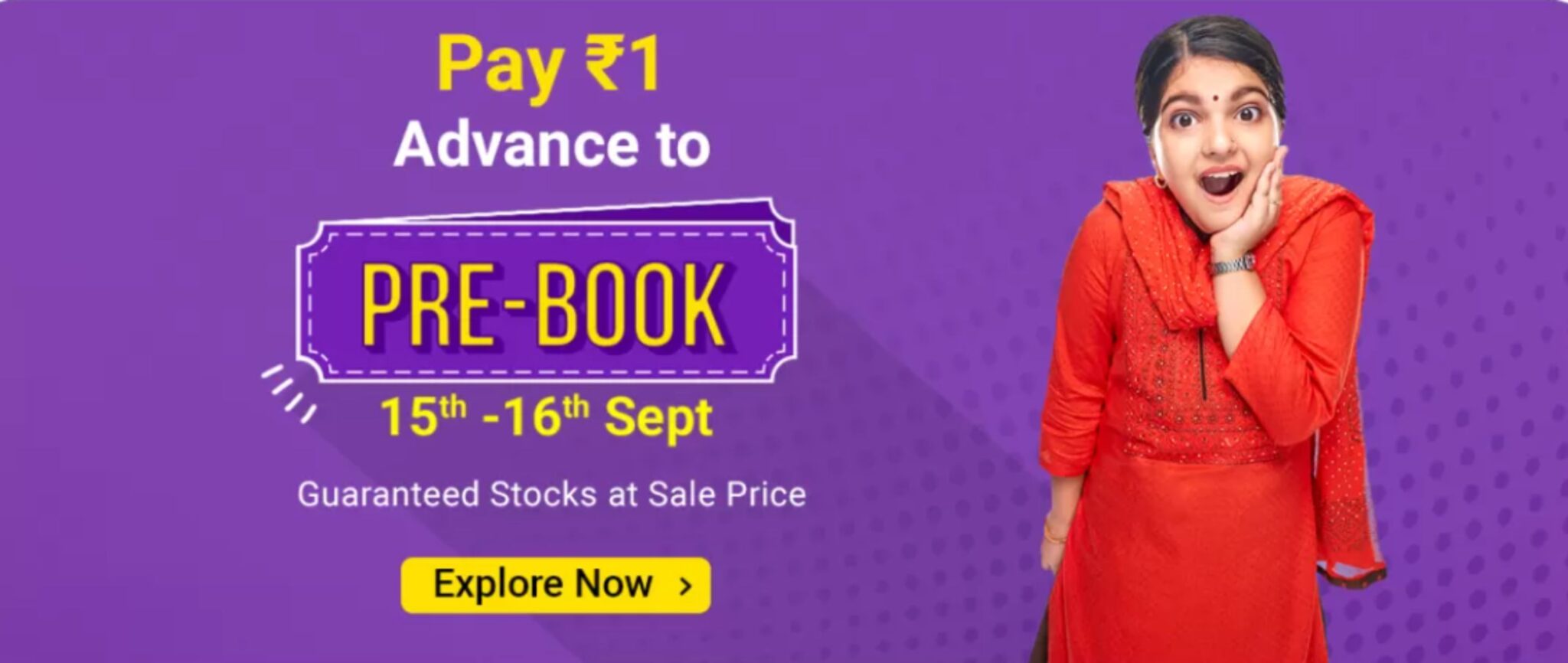 Flipkart Big Saving Days sale announced, now prebook products by just
