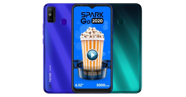 Tecno Spark Go 2020 with 5,000mAh battery launched in India