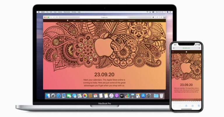 Apple online store in India