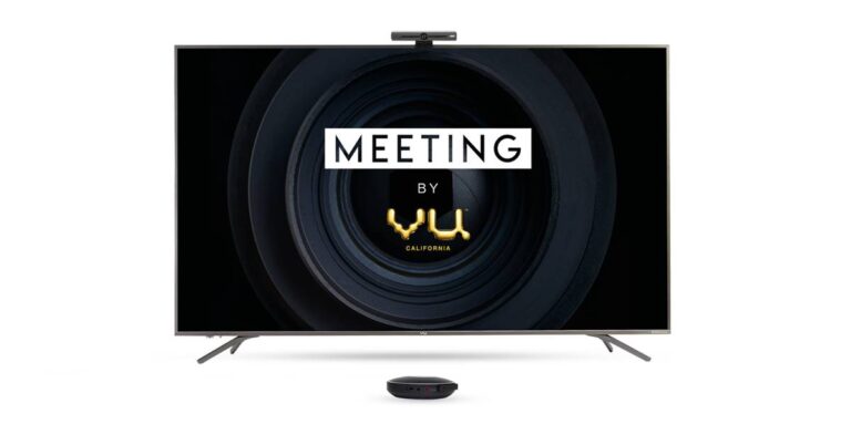 meeting by vu video-conferencing