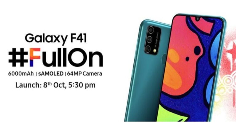 Samsung Galaxy F41 with 6,000mAh battery launching in India today