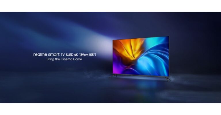 Realme launched Smart SLED TV 55-inch, Realme Smart Cam 360 20,000mAh Power Bank 2 and Selfie Tripod in India