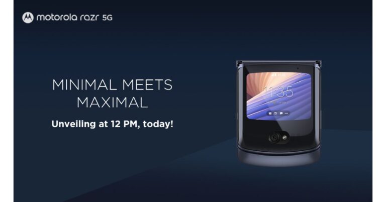 Motorola Razr 5G launching in India today: How to watch the launch event live