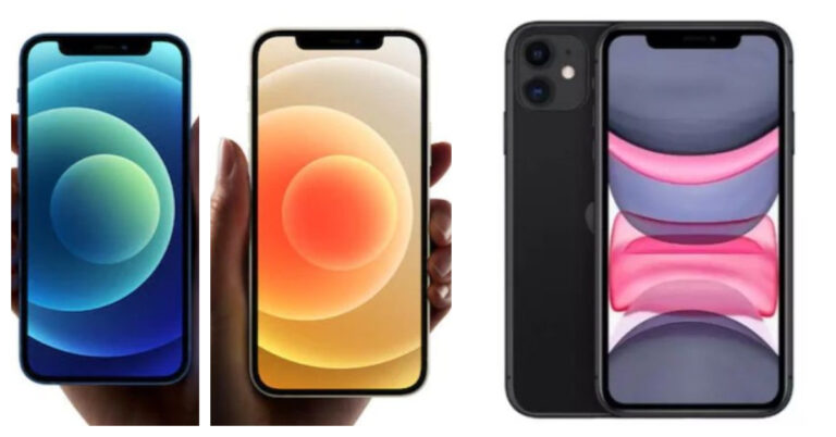 Comparison: iPhone 12 mini VS iPhone 12 VS iPhone 11