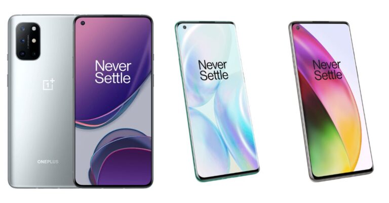 Comparison: OnePlus 8T 5G VS OnePlus 8 Pro VS OnePlus 8