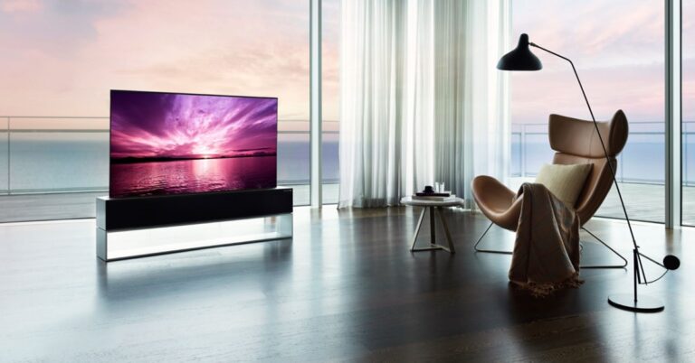 LG launches world’s first rollable TV