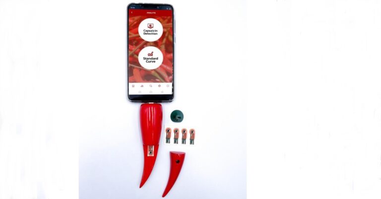 This Chili-shaped device could reveal how much capsaicin a pepper contains