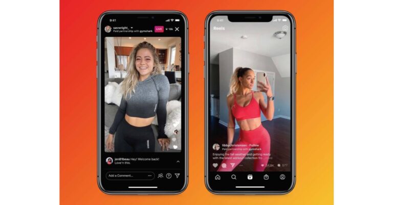 Branded Content ads with product Tags feature for Instagram Reels introduced by Facebook