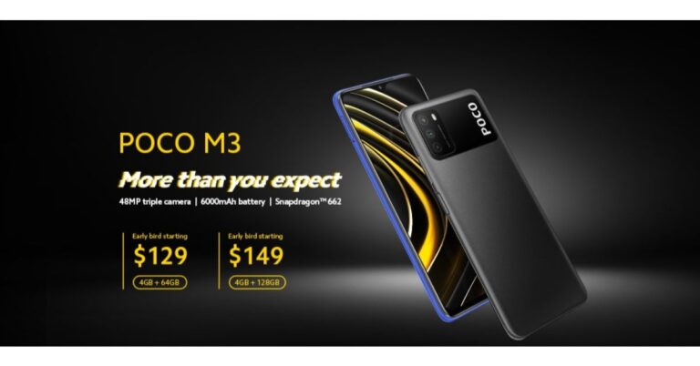 Poco M3 goes official, comes with Qualcomm Snapdragon 662 SoC and features triple rear cameras
