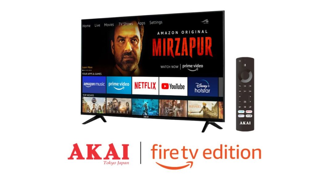 Akai 43-inch full-HD Fire TV Edition with Alexa voice remote launched in India