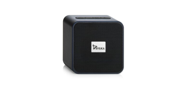 Syska BT4070X Powerful Bass Wireless Speaker with 50mm bass driver launched in India at Rs 1,499