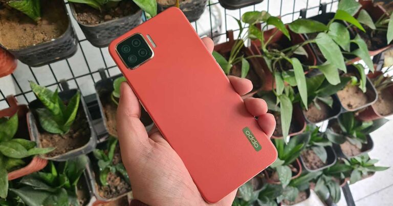 oppo f17 rear