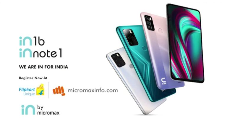 Micromax In Note 1 and Micromax In 1b smartphones goes official in India