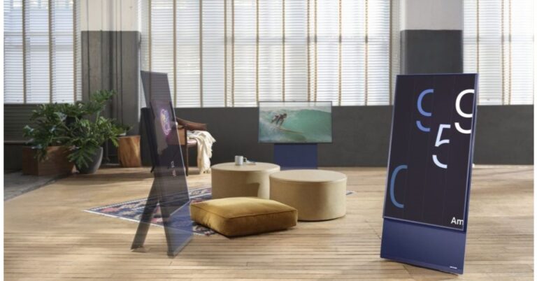 Samsung Sero 4K QLED rotating TV launched in India: Price and availability details