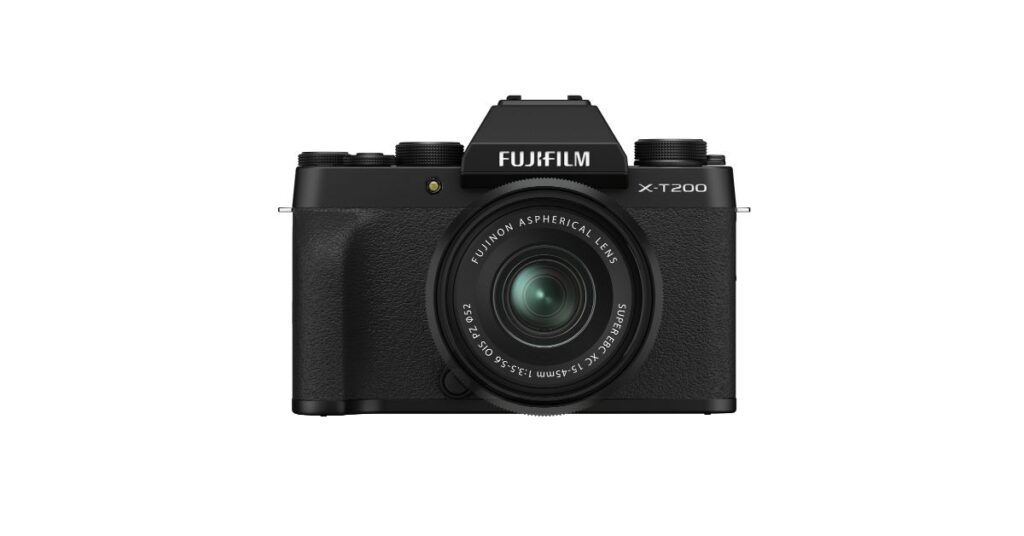 Fujifilm XT200 mirrorless camera now available in black colour option