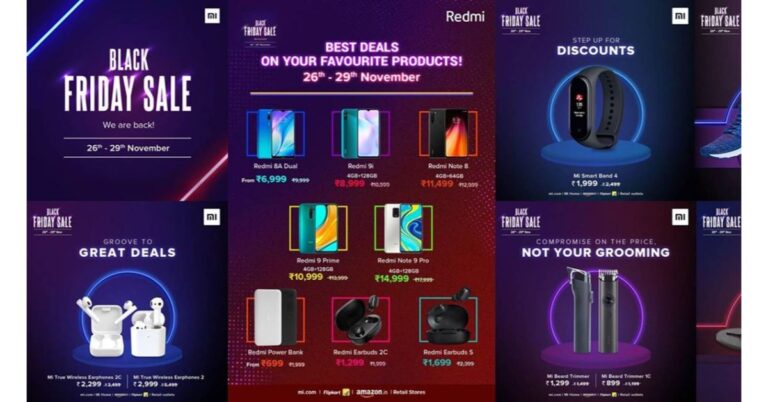 Xiaomi Black Friday sale goes live, huge discounts on smartphones and TWS earbuds