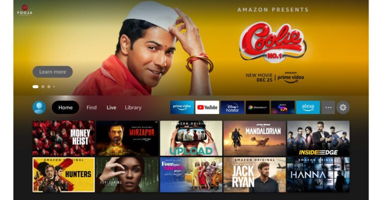 Amazon to roll out an updated interface for Fire TV Stick (3rd gen) and Fire TV Stick Lite