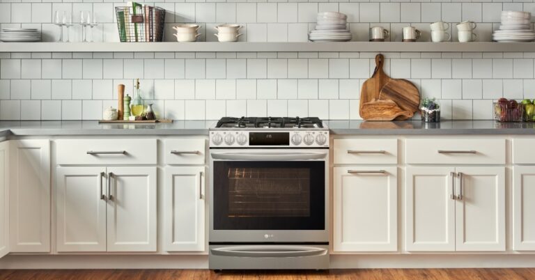 LG instaview range cooking