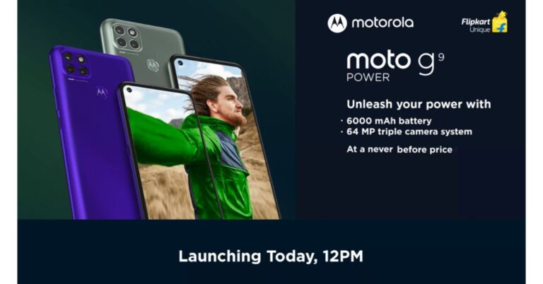 Moto G9 Power set to launch in India today: Here is what you can expect