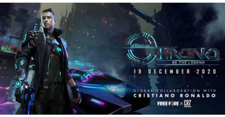 Garena officially announced Cristiano Ronaldo as its all-new character for Operation Chrono
