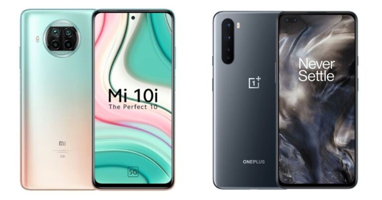 Comparison: Xiaomi Mi 10i vs OnePlus Nord