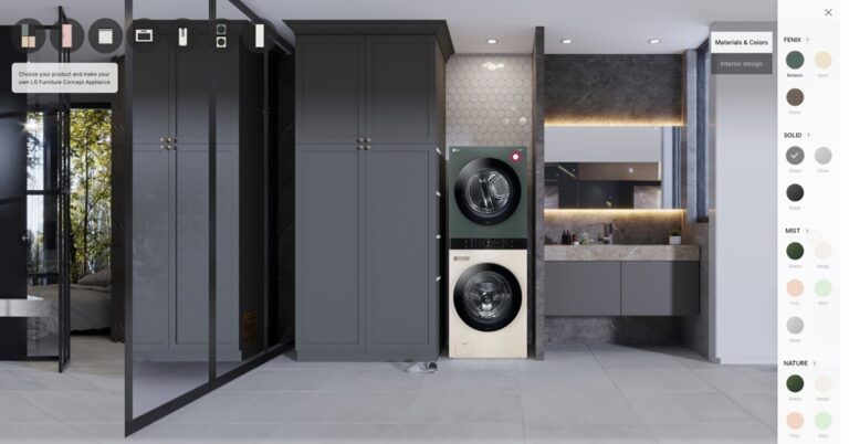 LG unveils designer appliances at CES 2021