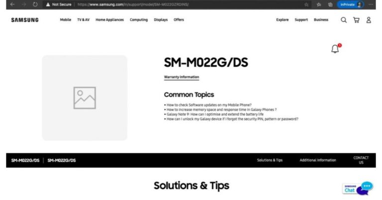 Samsung Galaxy F62 and Samsung Galaxy M02 tipped to launch in India soon, spotted on Support Page