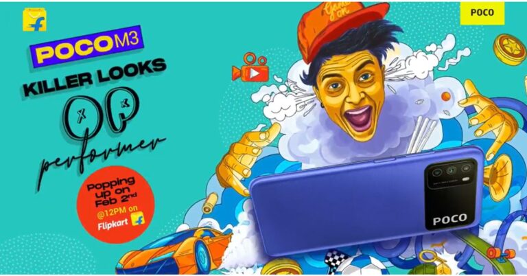 Poco M3 set to make its debut in India on February 2, will be available for purchase via Flipkart