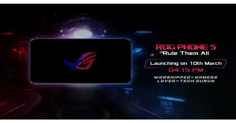 Asus sets the stage to launch ROG Phone 5 on March 10 in India and globally