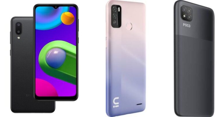Comparison: Samsung Galaxy M02 vs Micromax In 1b vs Poco C3