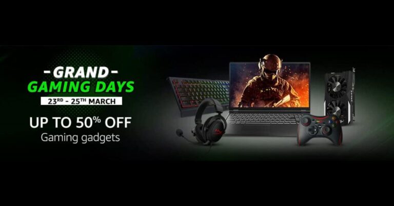 Amazon Grand Gaming Days Sale begins: Host of offers and deals on gaming gadgets