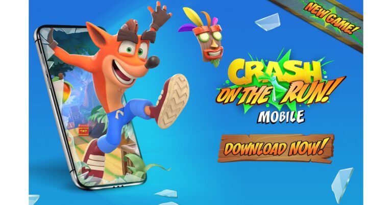 Crash Bandicoot: On the Run! launched, now available for free to download via Android and iOS 