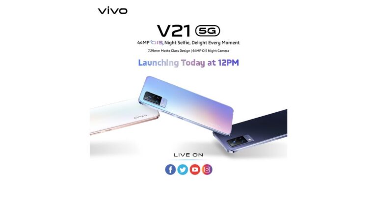 Vivo V21 Series set to launch in India today: Here is what to expect and how to watch it live
