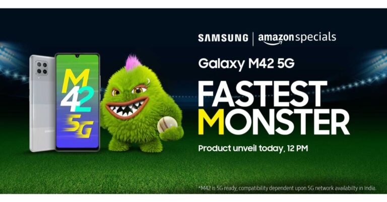 Samsung Galaxy M42 5G with quad cameras to launch in India today
